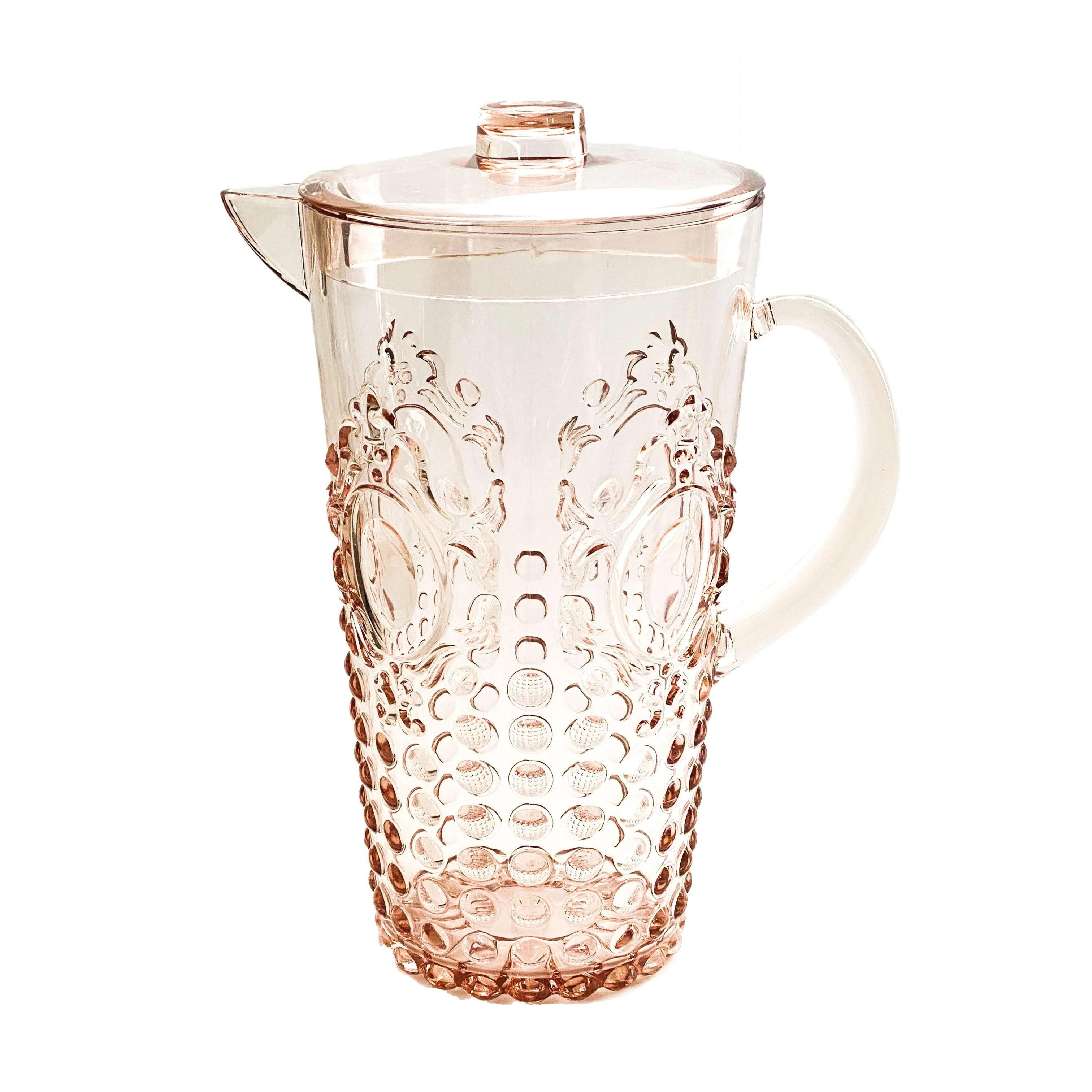 Acrylic Pitcher Gemstone | Pink