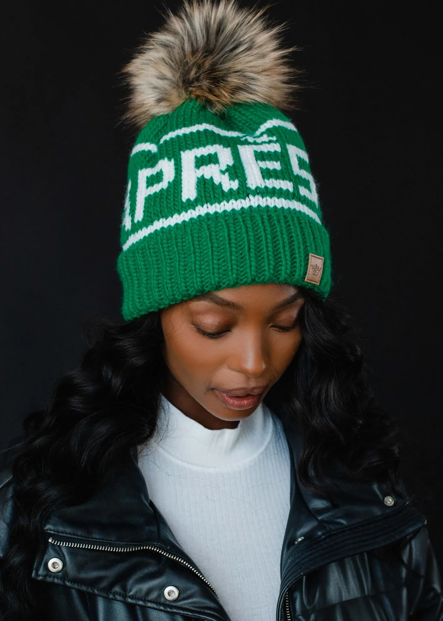 Apres Pom Pom Beanie - Green