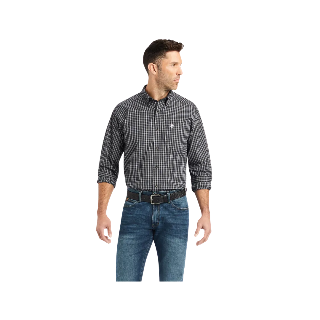 Ariat Men's Pro Series Kyrie Classic Fit Black Shirt