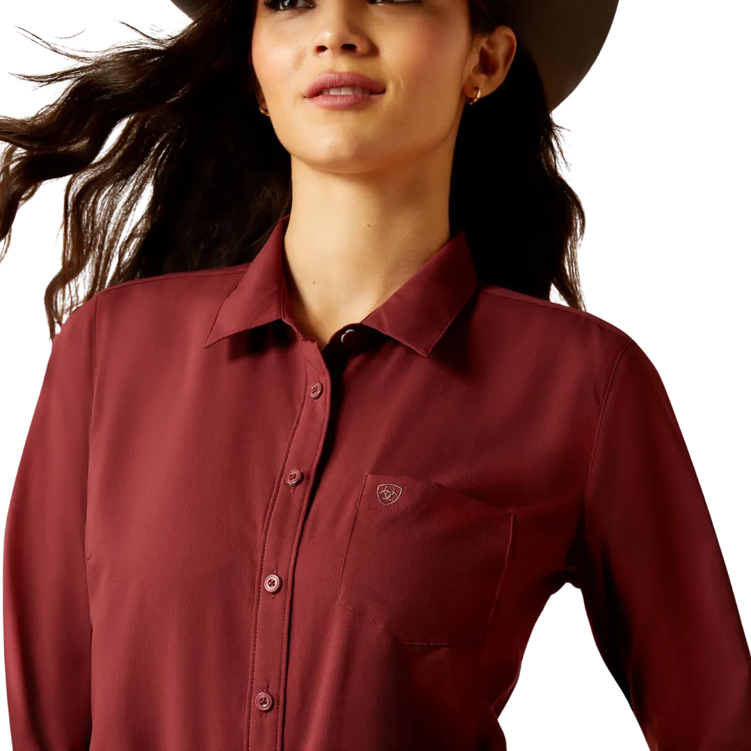 Ariat Women's Kirby Pro Tawny Port Shirt