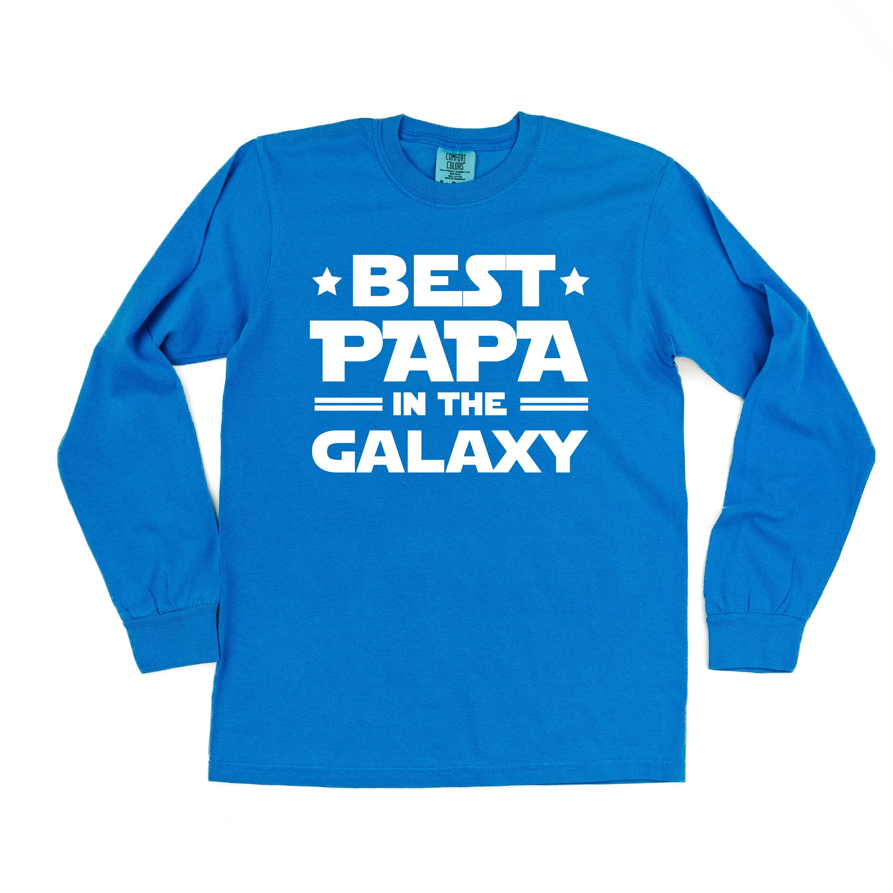 Best - Choose Your Name - in the Galaxy - LONG SLEEVE COMFORT COLORS TEE