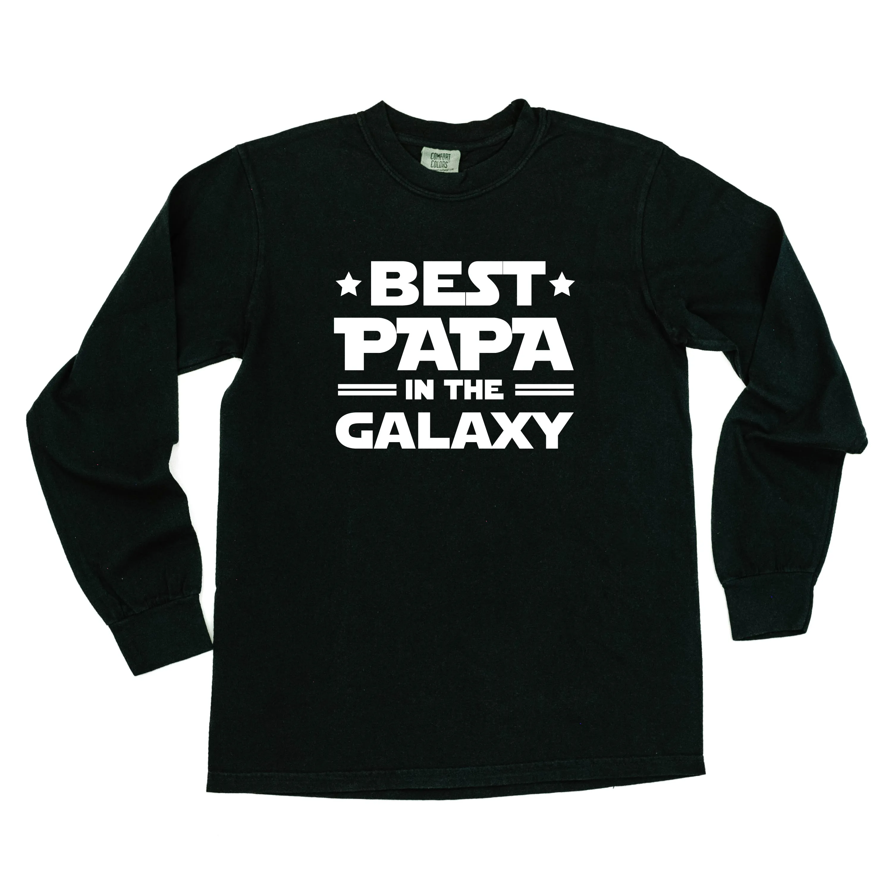 Best - Choose Your Name - in the Galaxy - LONG SLEEVE COMFORT COLORS TEE