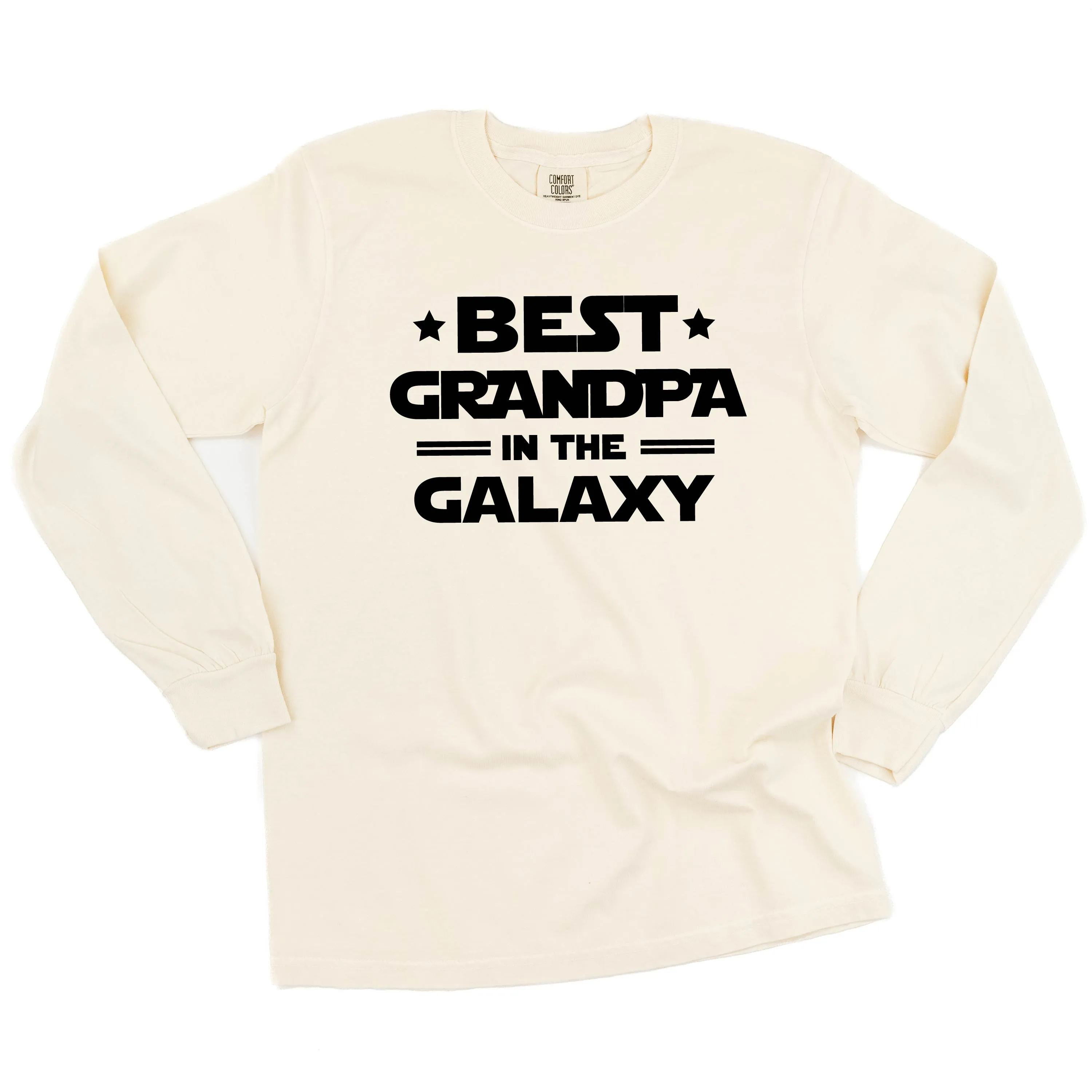 Best - Choose Your Name - in the Galaxy - LONG SLEEVE COMFORT COLORS TEE