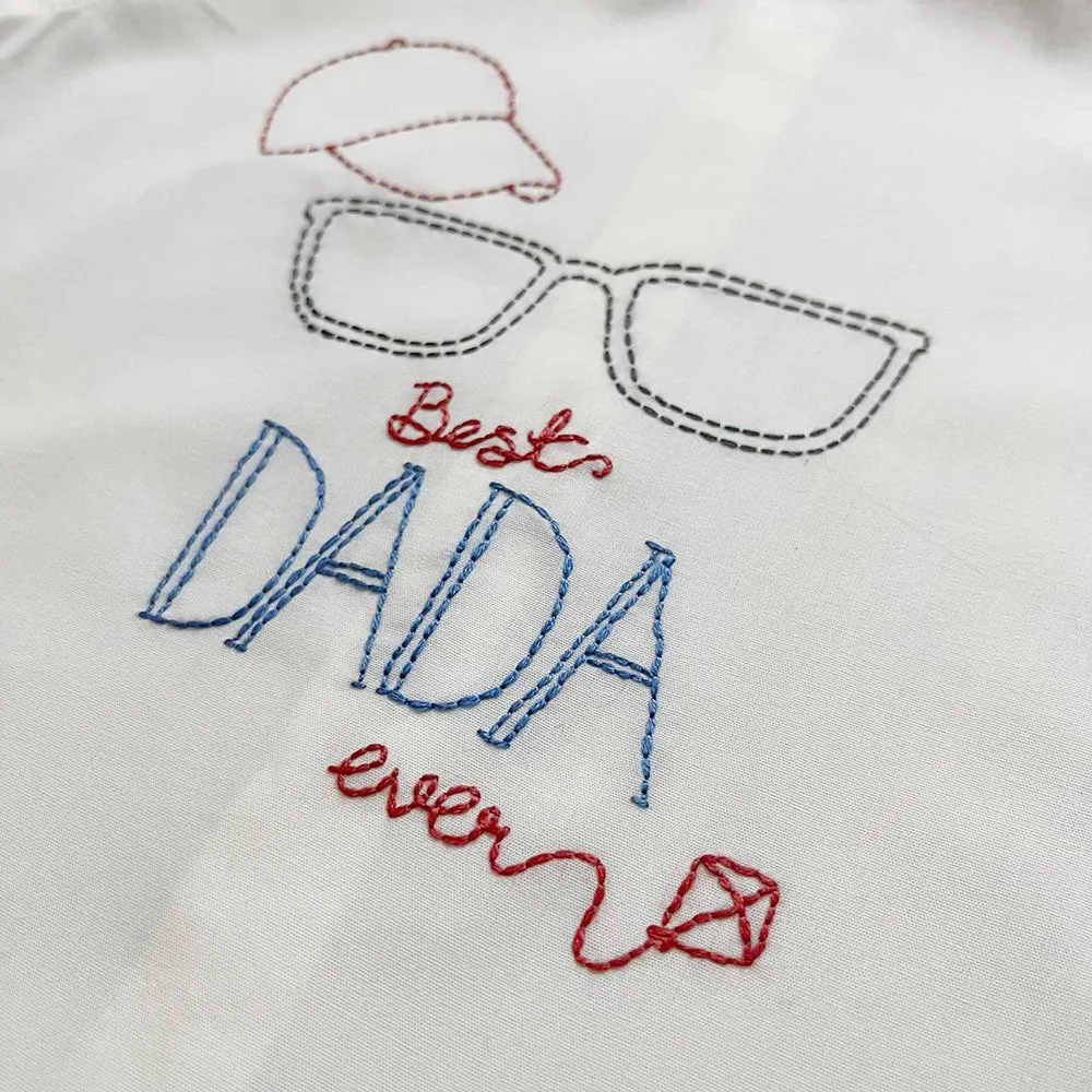 Best Dadu Ever - Personalised Formal Shirt