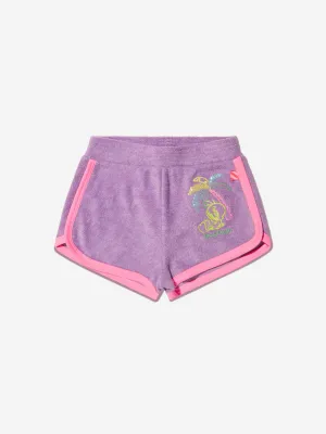 Billieblush Girls Tweety Bird Shorts In Lilac