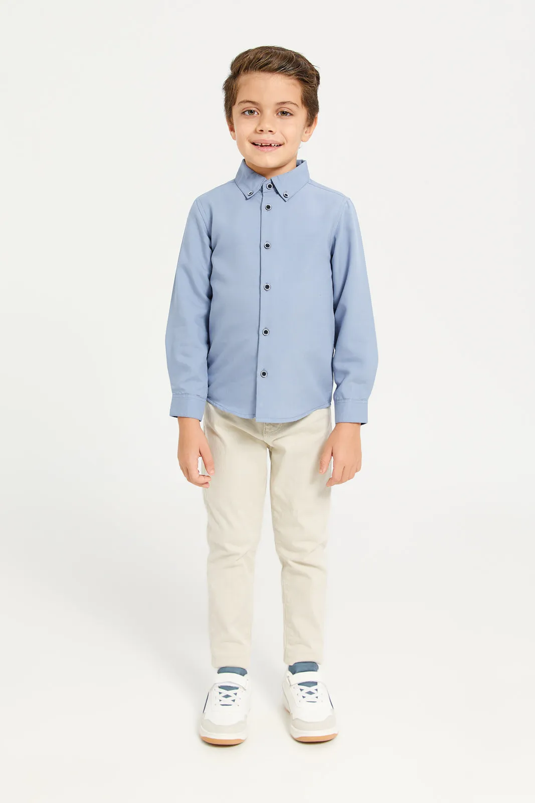 Boys Blue Classic Shirt