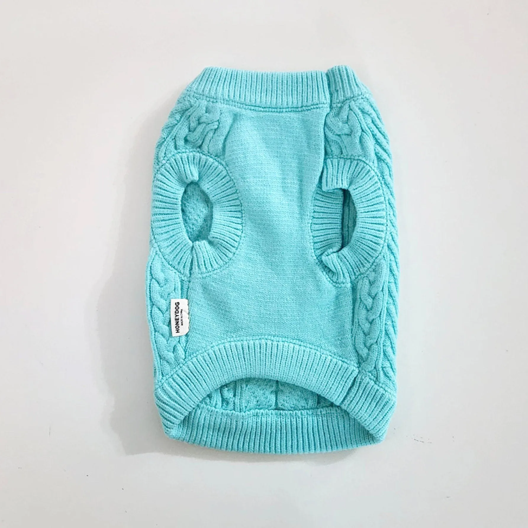 Candy Round Cable Knit Vest