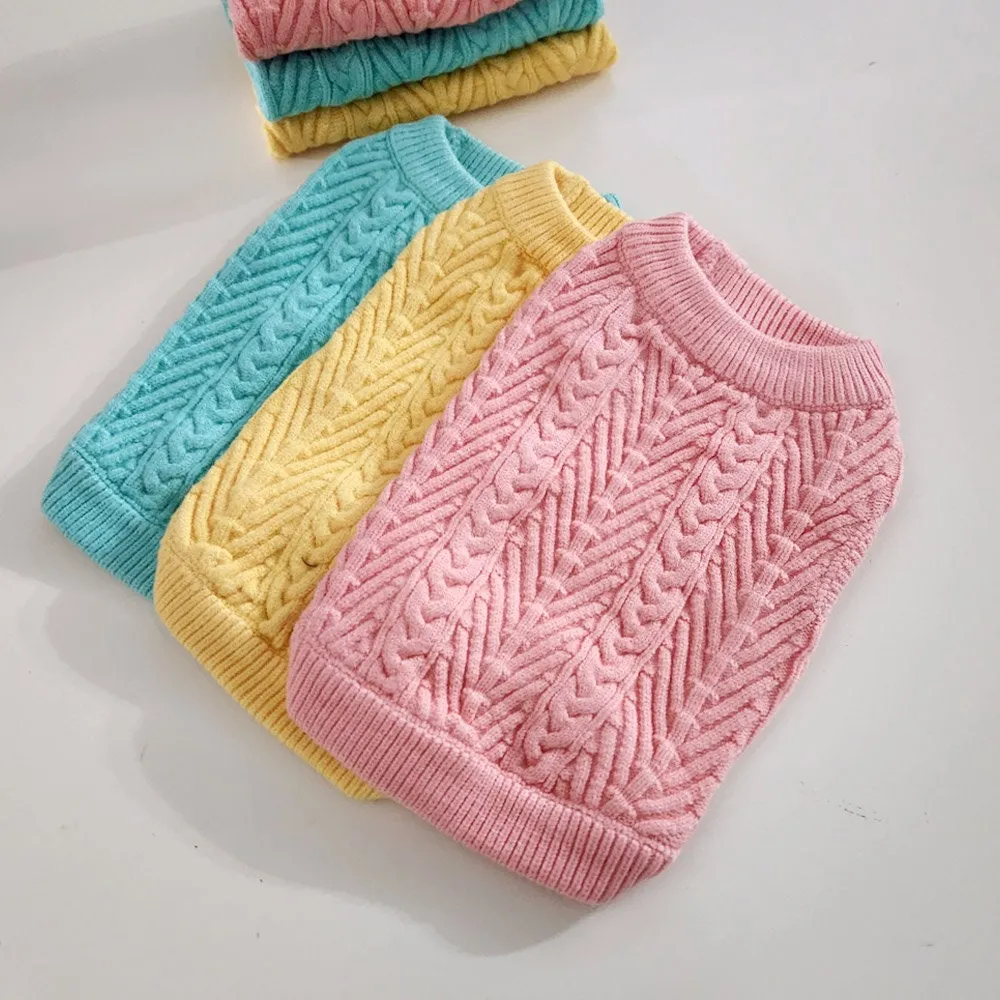 Candy Round Cable Knit Vest