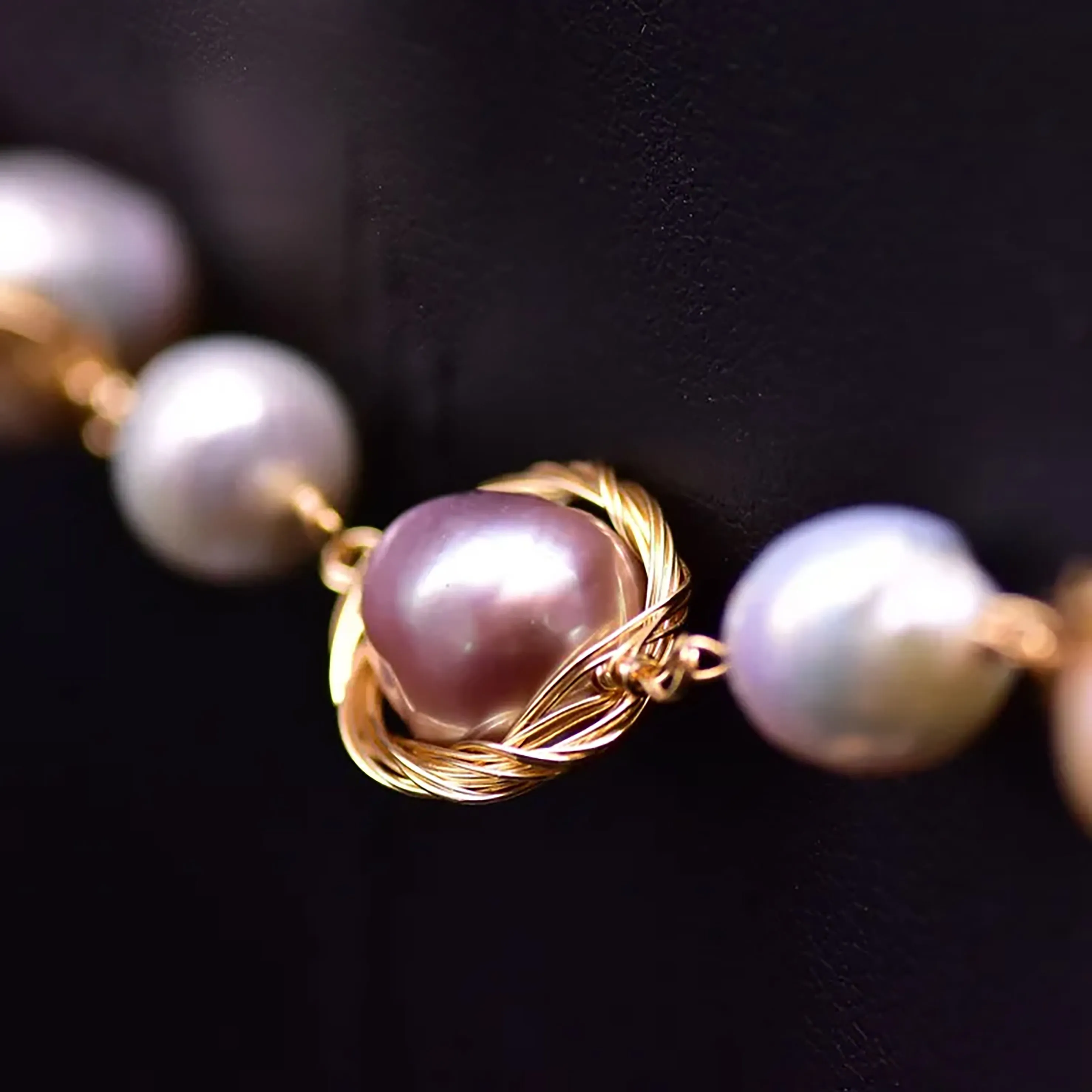 Chokore Multicolor Baroque Pearl Necklace