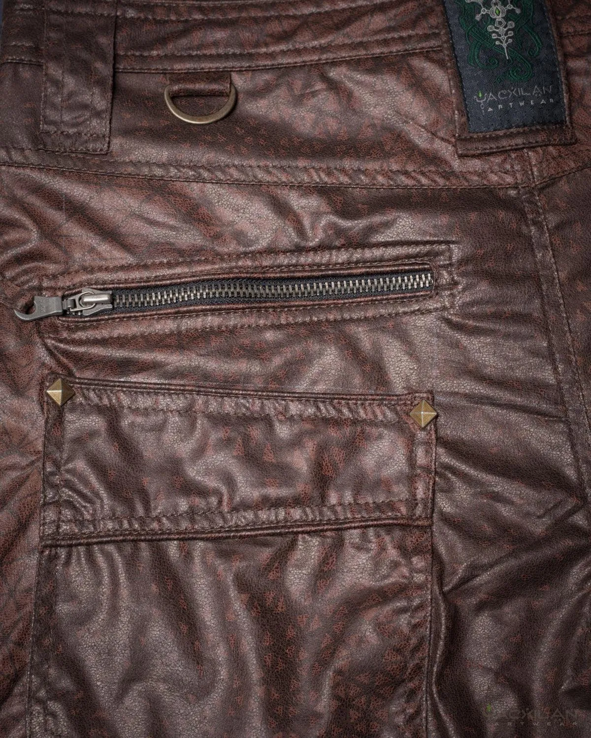 Corsaire Men / Fake Leather Thin - Brown DESINTEGRATION