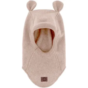 Cotton Fleece Balaclava (Long ears) - Warm Taupe