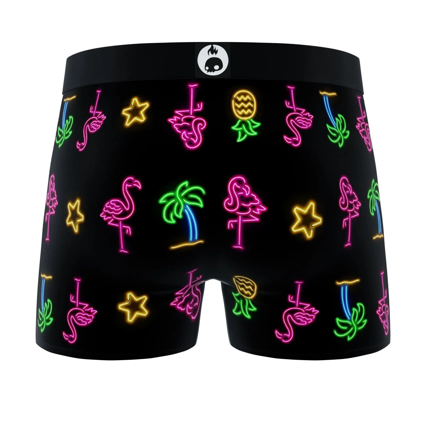 CRAZYBOXER All Star Neon Army Men's Boxer Briefs (3 pack)