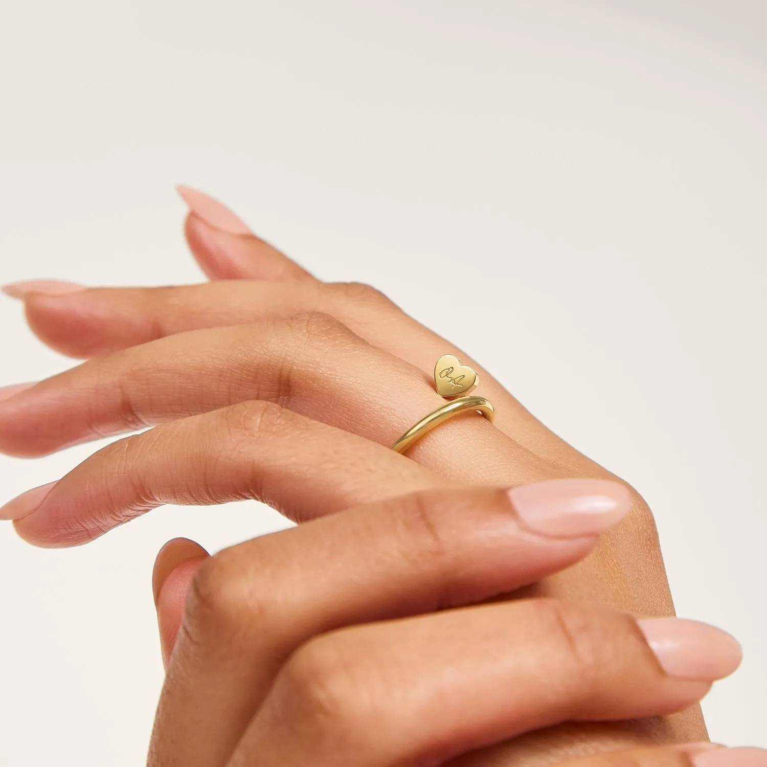 Custom Nail Ring (Gold)