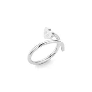 Custom Nail Ring (Silver)