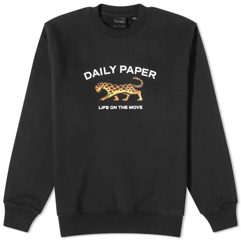 Daily Paper Radama Tiger Sweatshirt, black