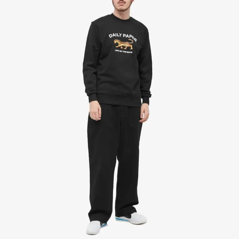 Daily Paper Radama Tiger Sweatshirt, black