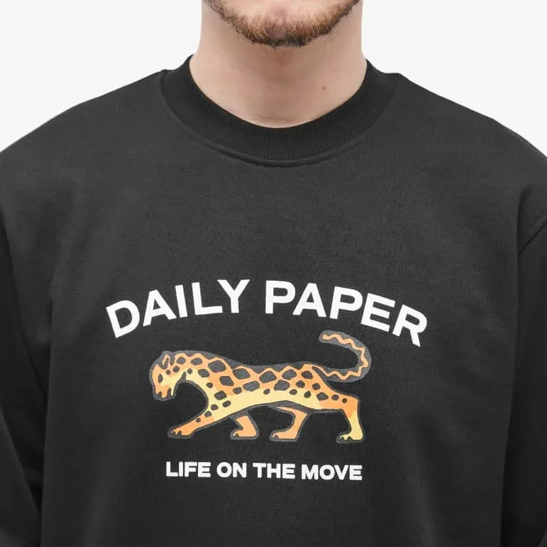 Daily Paper Radama Tiger Sweatshirt, black