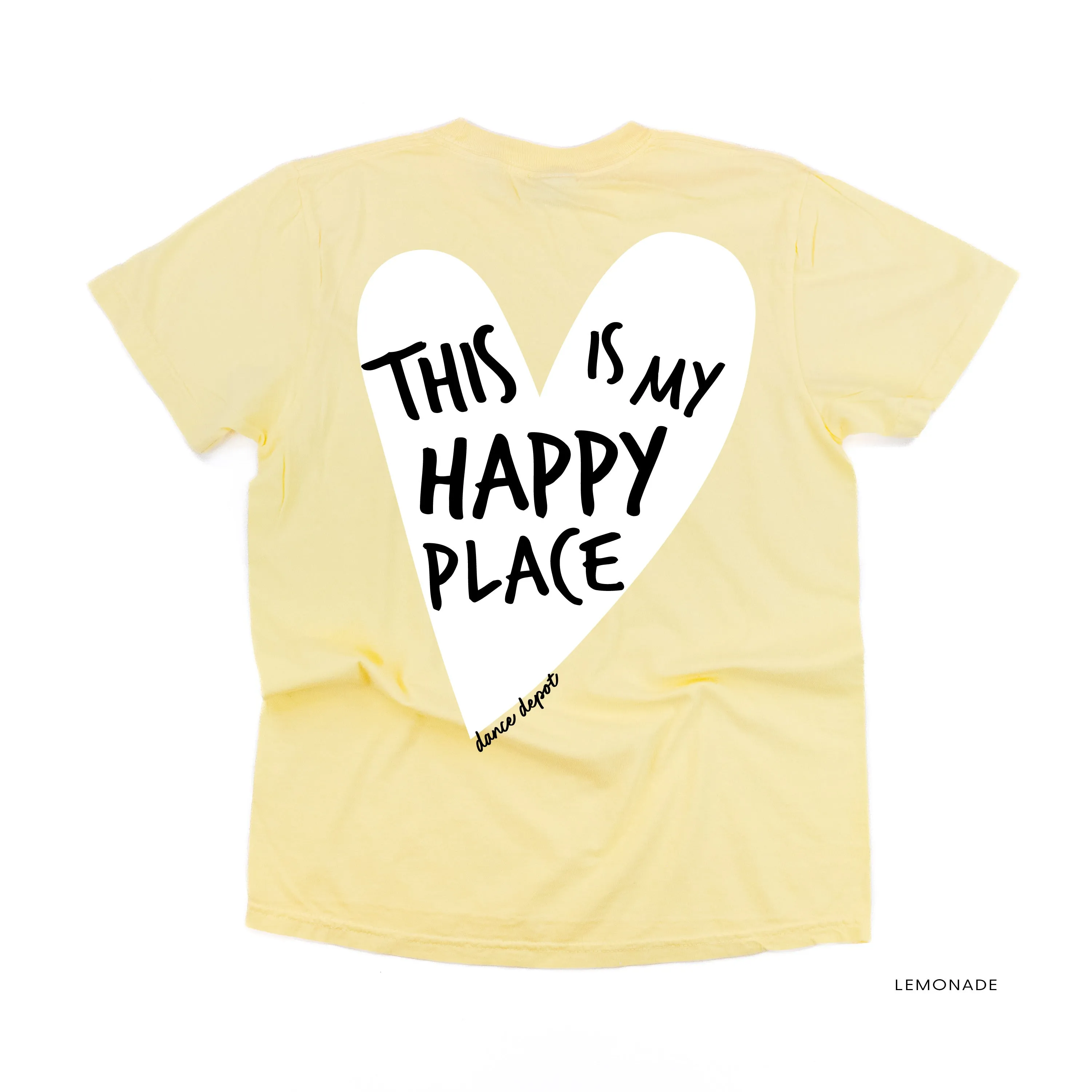 Dance Depot - This Is My Happy Place - YOUTH Comfort Colors Tee