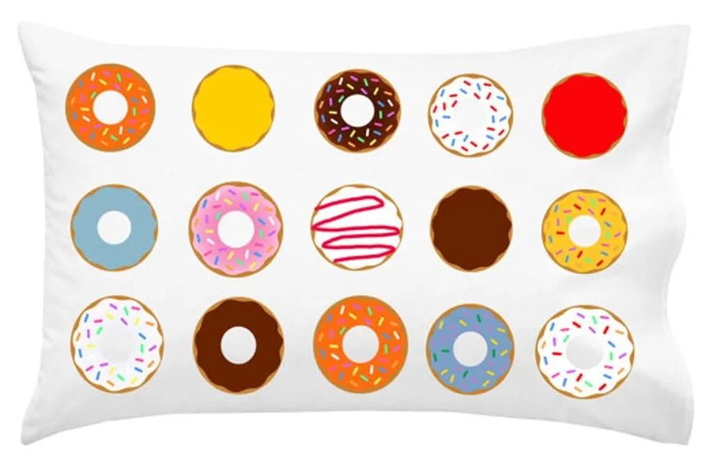 Donuts Standard Pillowcase (20 x 30)