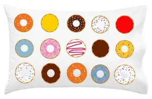 Donuts Standard Pillowcase (20 x 30)