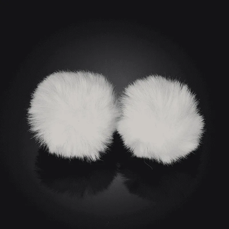 Ear Puffs Fuzzy Pom-Pom Stud Earrings