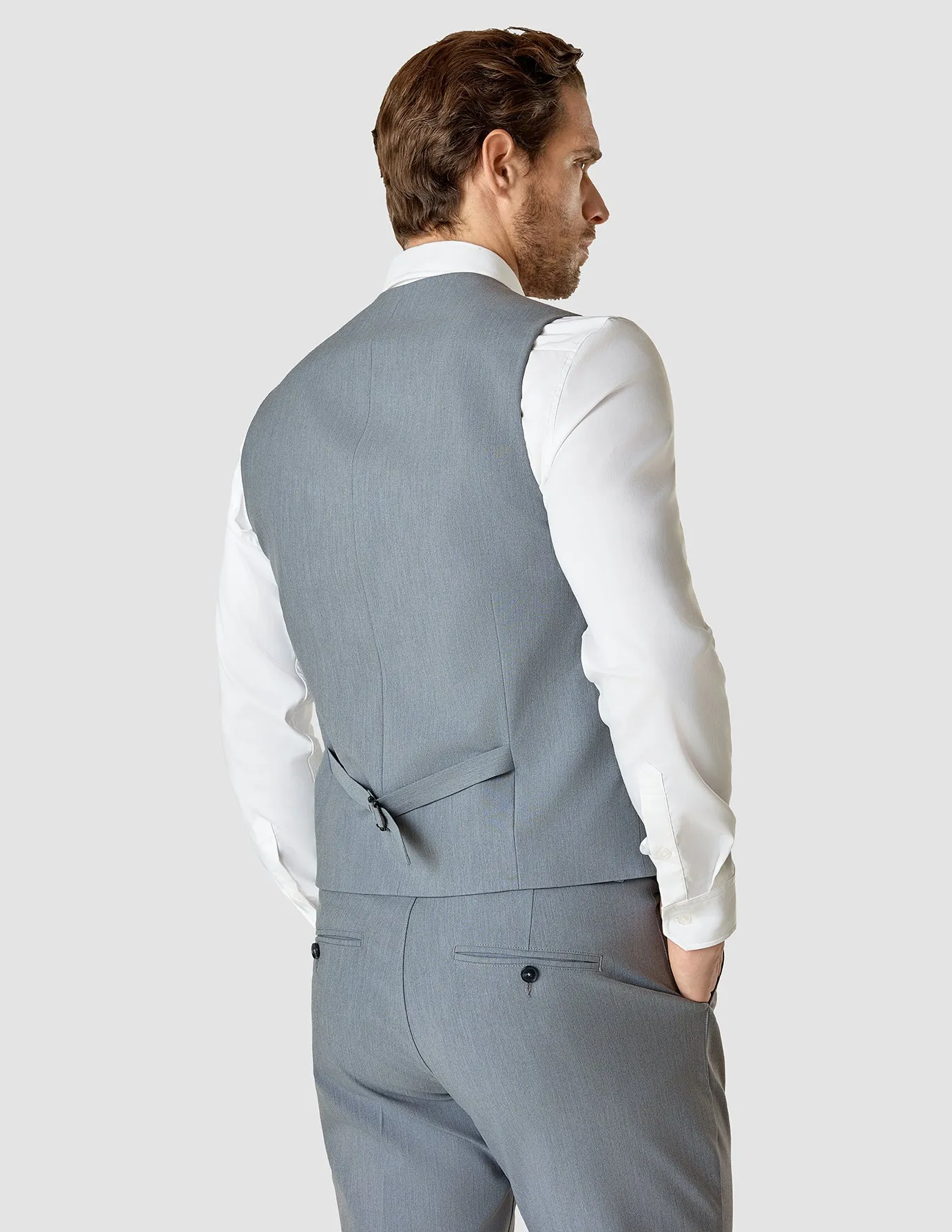 Essential Vest Light Blue Melange