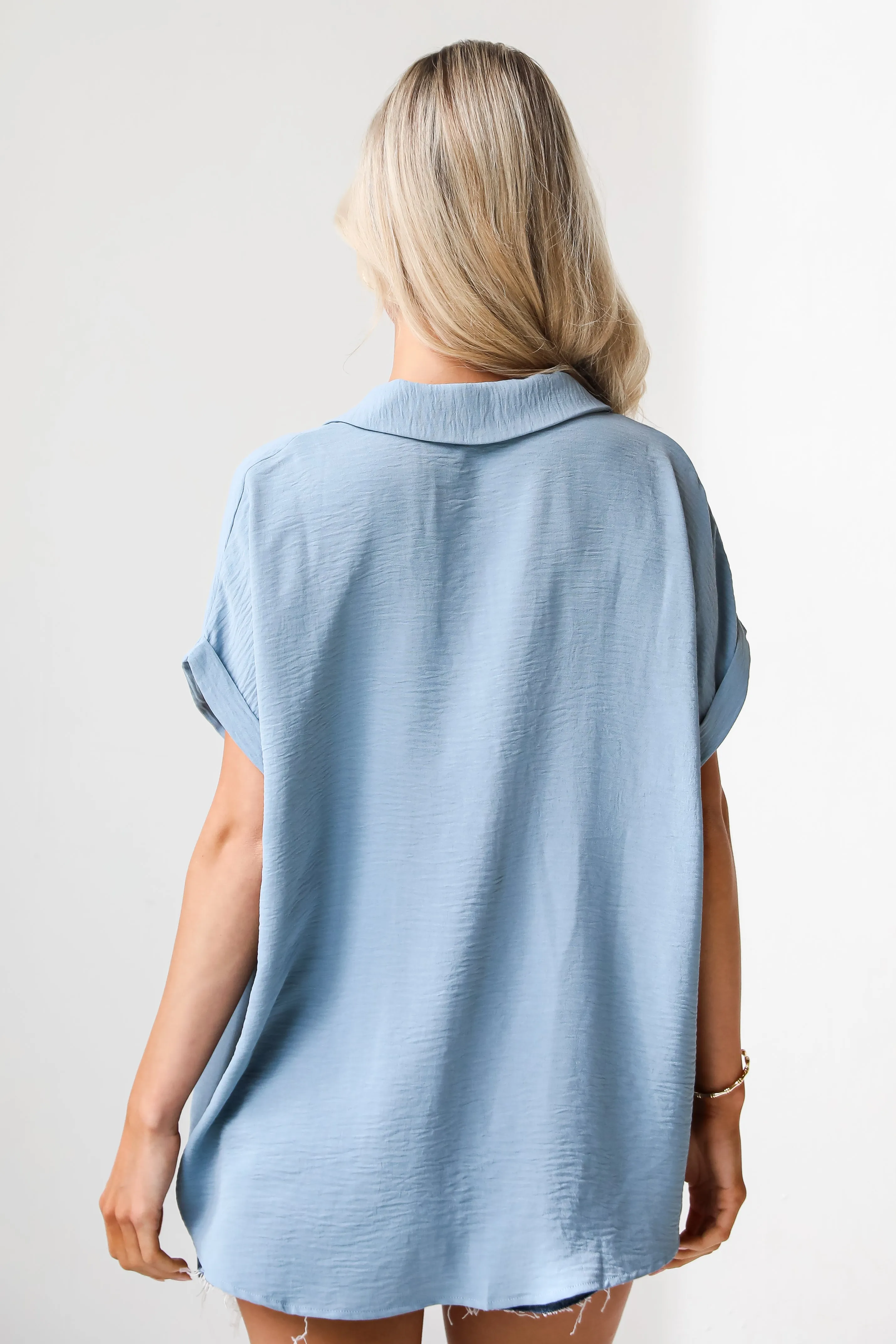 FINAL SALE - Flattering Feeling Blouse - DU DEAL