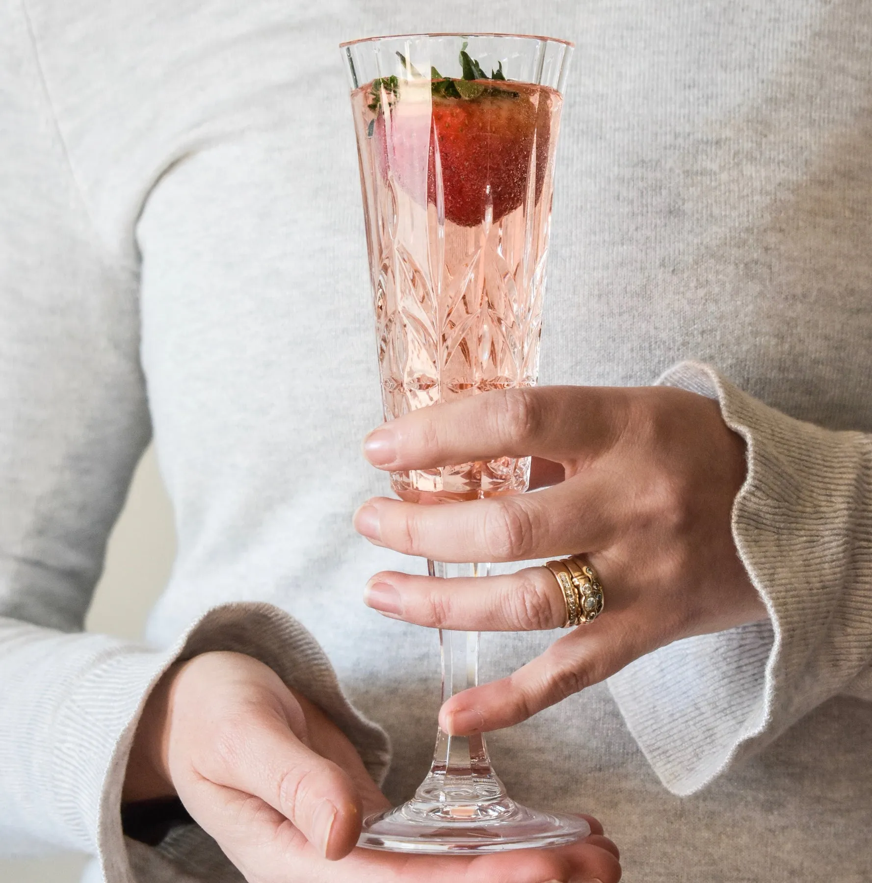 Flemington Acrylic Champagne Flute