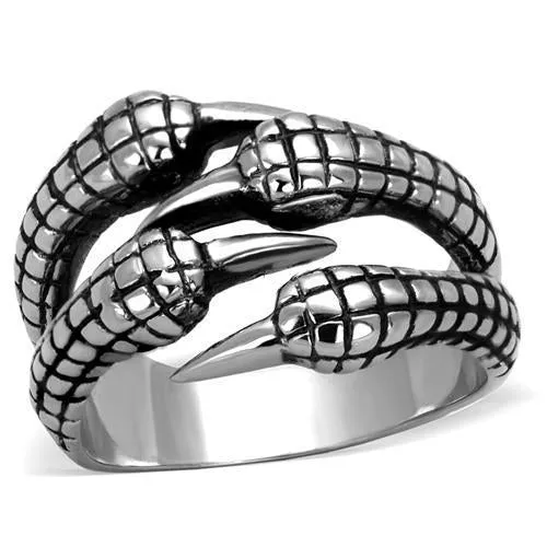 High polished (no plating) Stainless Steel Ring with No Stone for Women Style TK1881