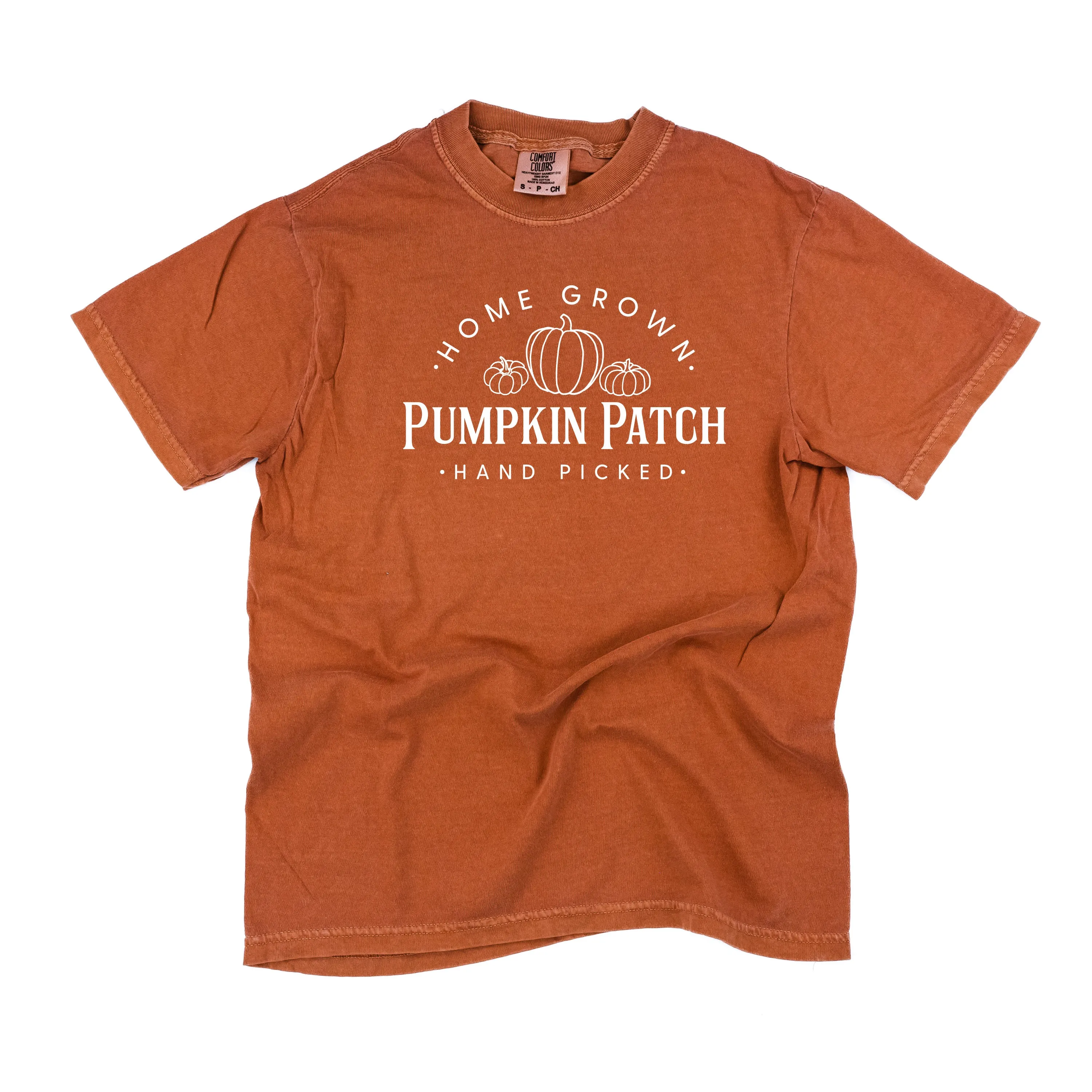 Home Grown Pumpkin Patch - SHORT SLEEVE COMFORT COLORS TEE