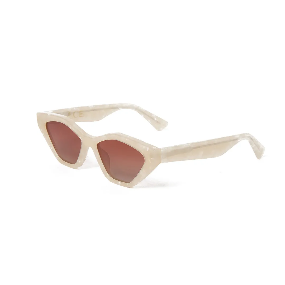 Jagger Sunglasses - Cream Marle