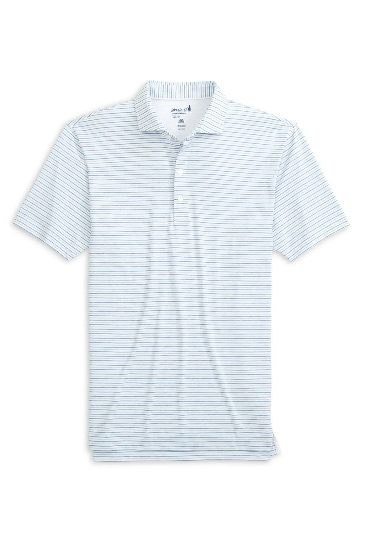 Johnnie-O Mens Vik Custom Polos, Seal