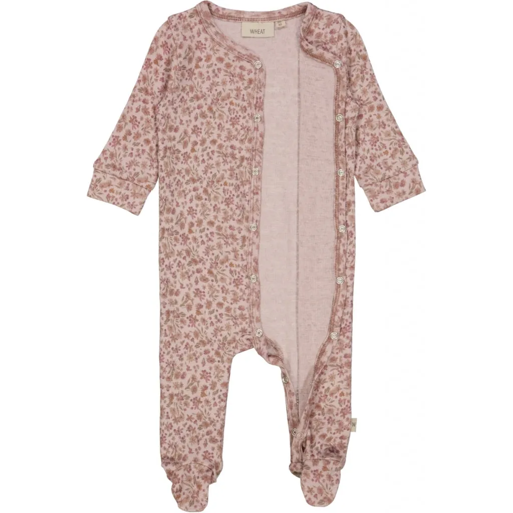 Jumpsuit Ellie Wool - powder flowers