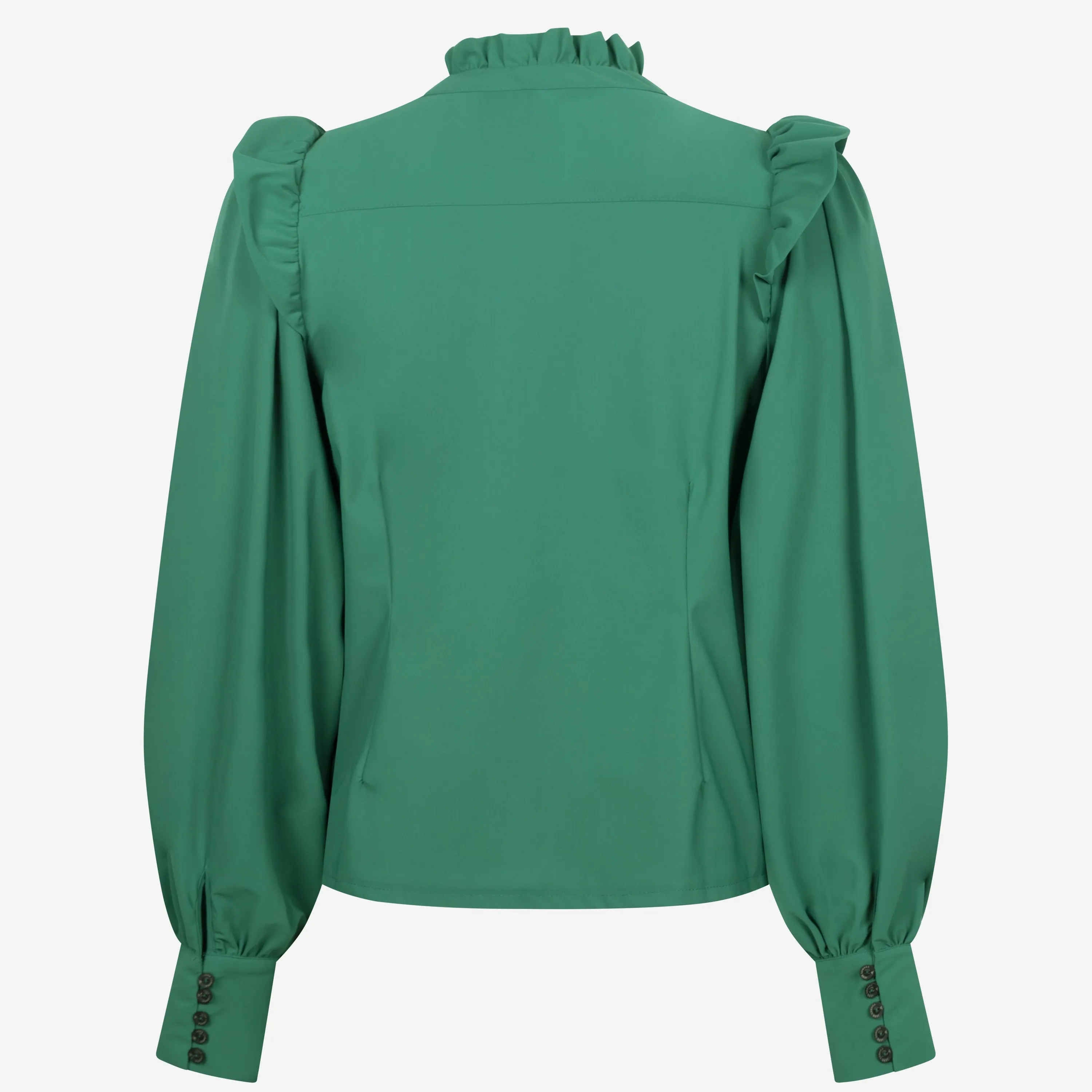 Kim Blouse Technical Jersey | Green