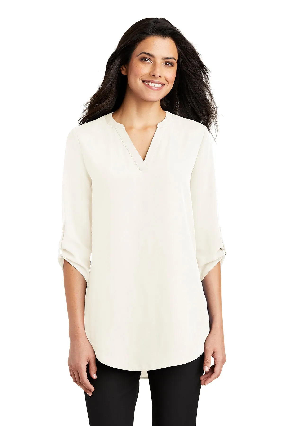 Ladies 3/4 Sleeve Tunic Blouse