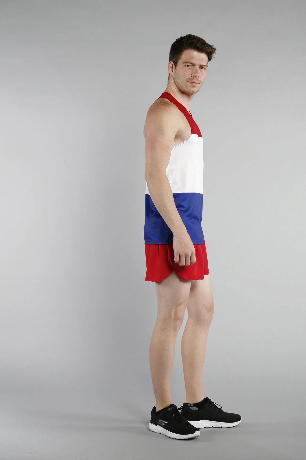 Men's Competitor Lite Printed Singlet [N] - Netherlands