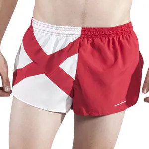 Men's Flag 1" Elite Split Shorts [A-B] - Alabama