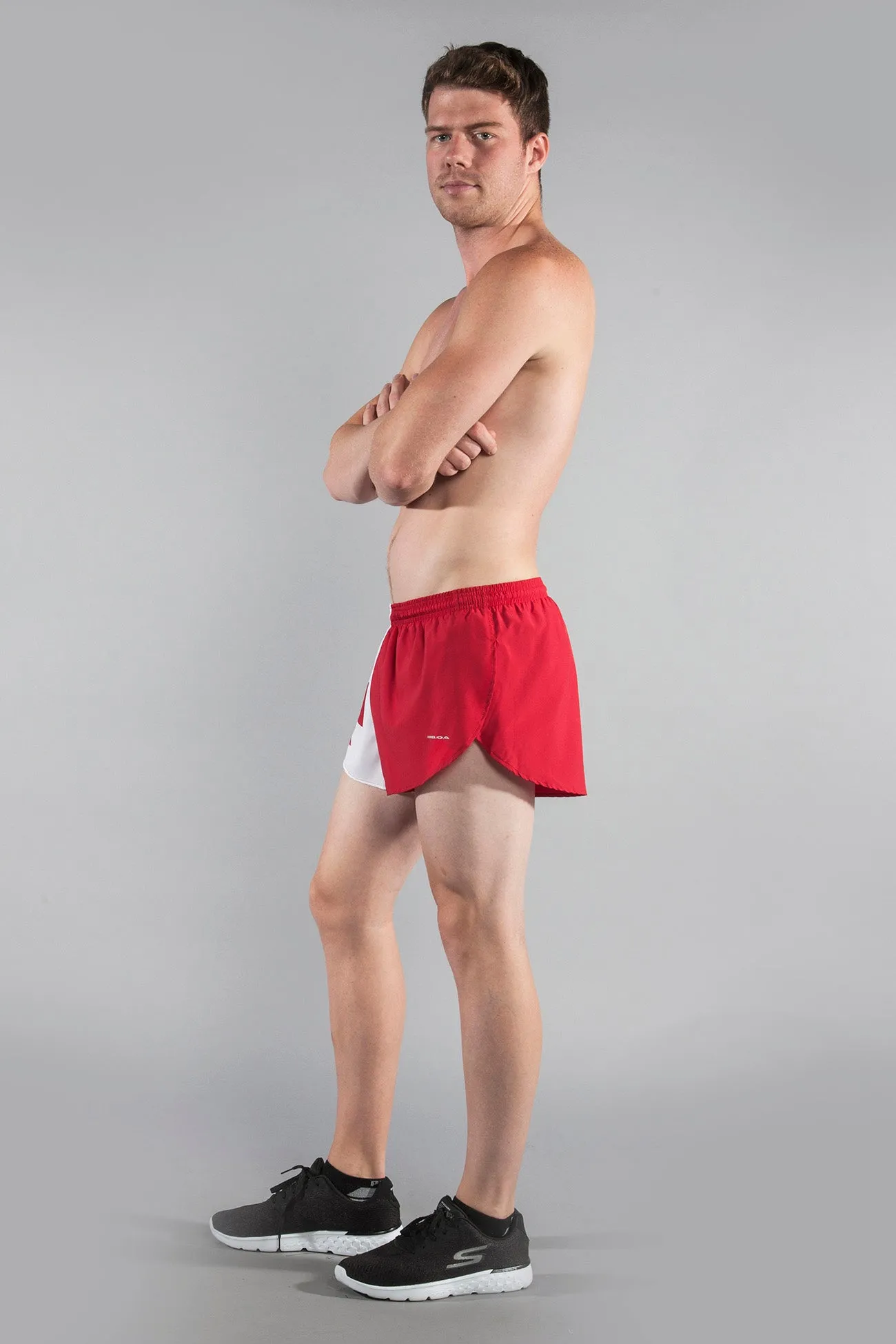 Men's Flag 1" Elite Split Shorts [C] - Canada