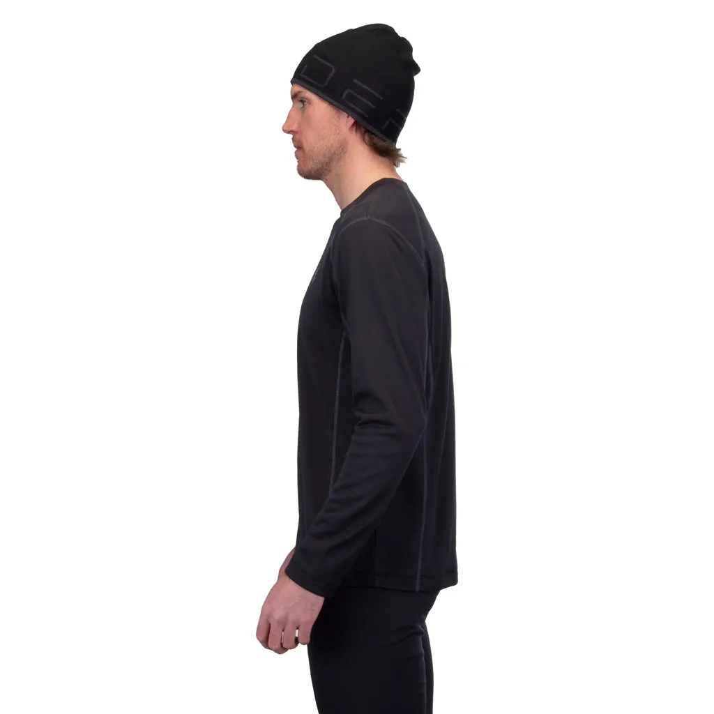 Mens Performance Baselayer Crew - Black