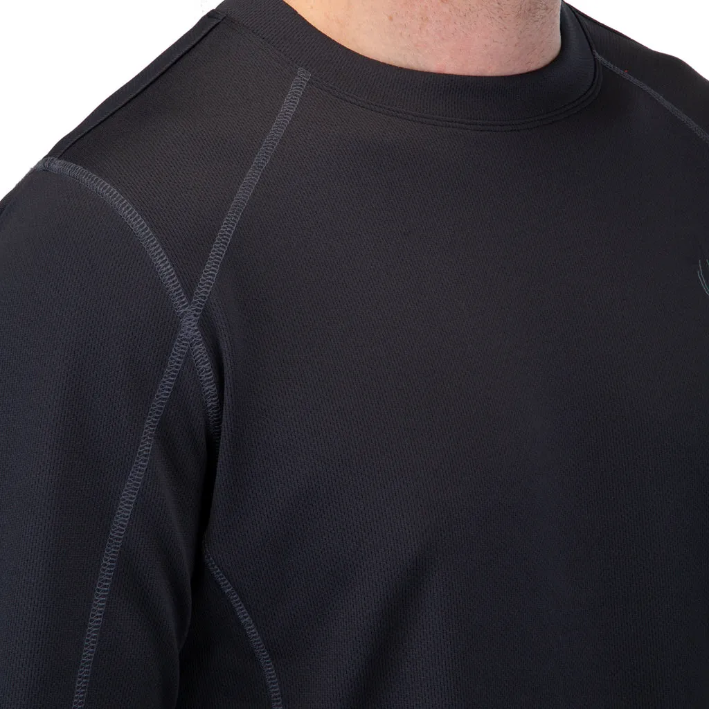 Mens Performance Baselayer Crew - Black