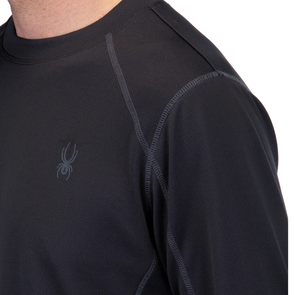 Mens Performance Baselayer Crew - Black