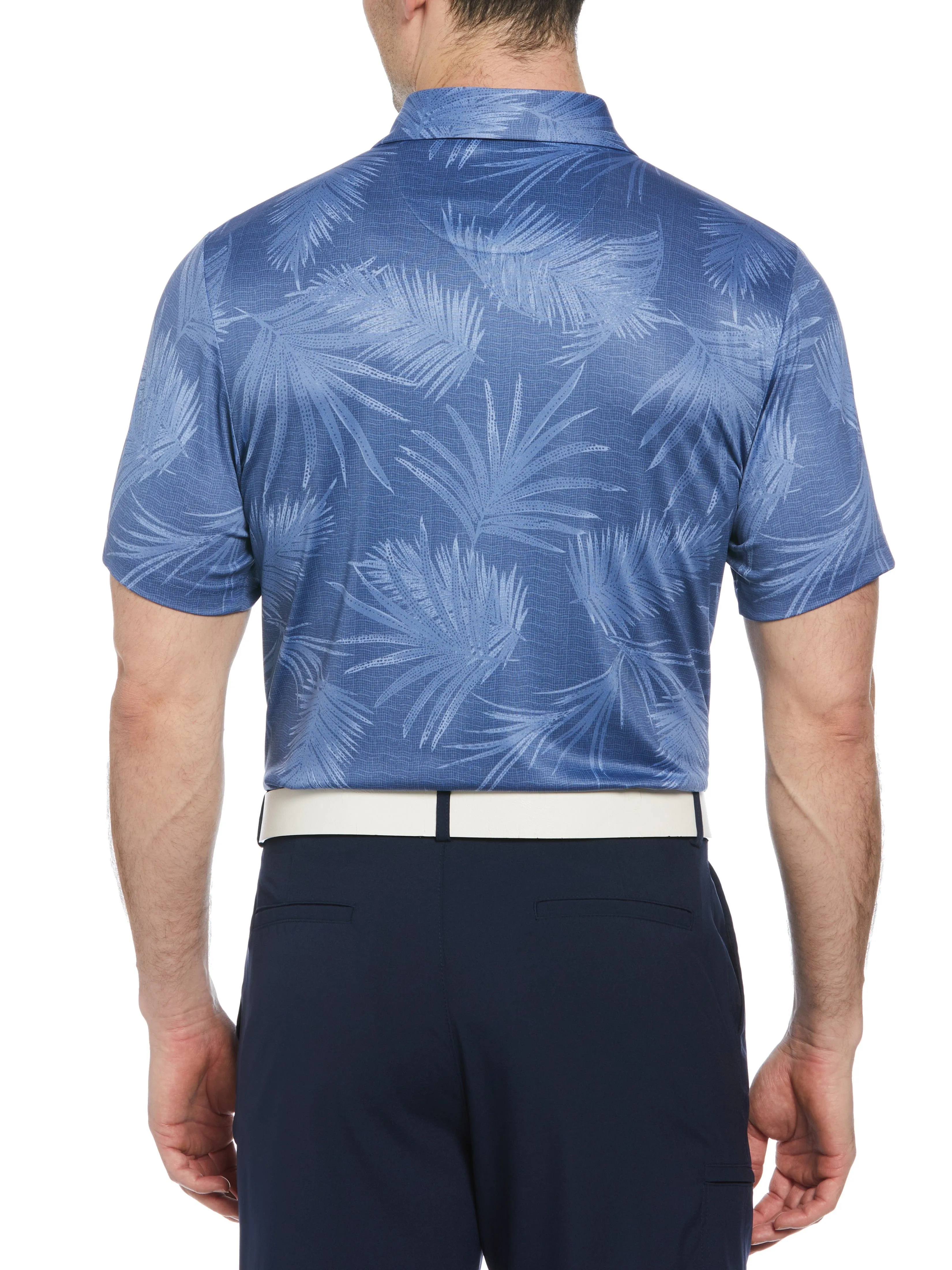 Men's Short Sleeve Vacation Print Polo