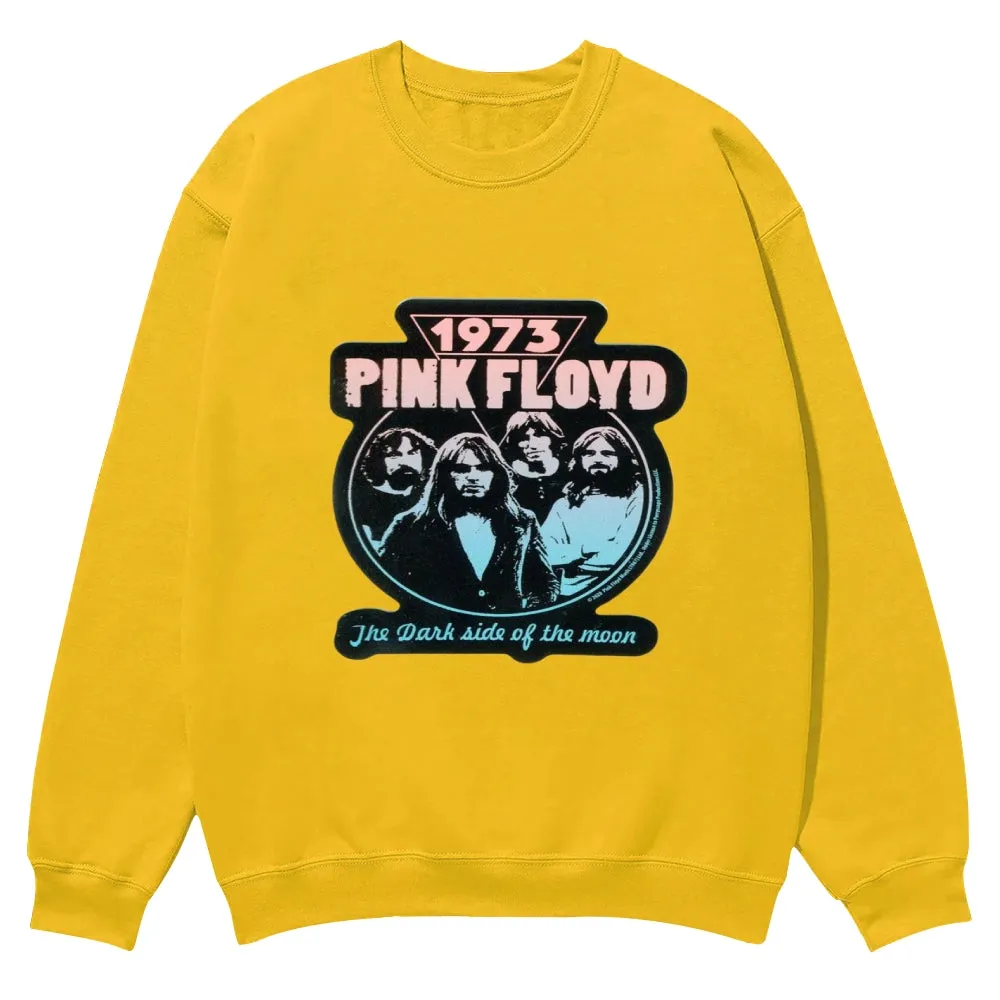 Mens Vintage 1973 Rock Band Long Sleeve Sweatshirt