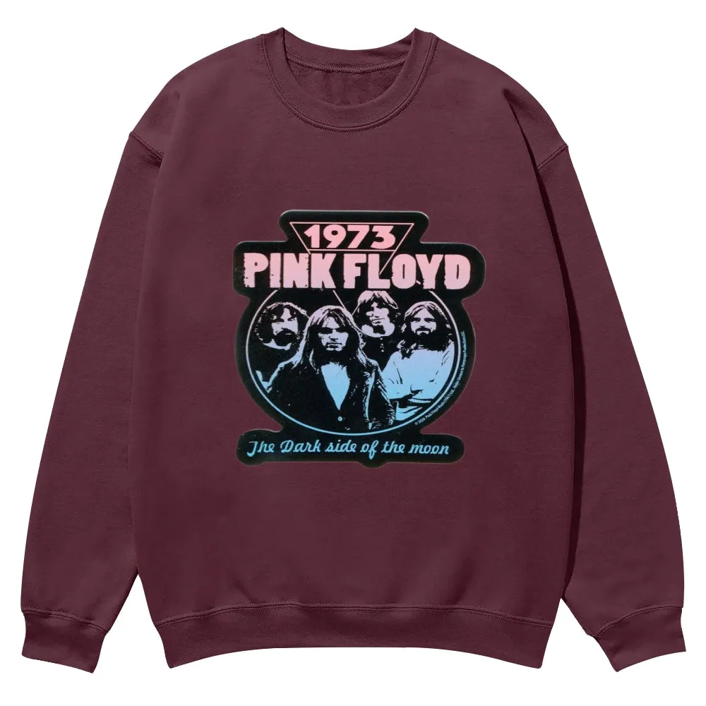 Mens Vintage 1973 Rock Band Long Sleeve Sweatshirt