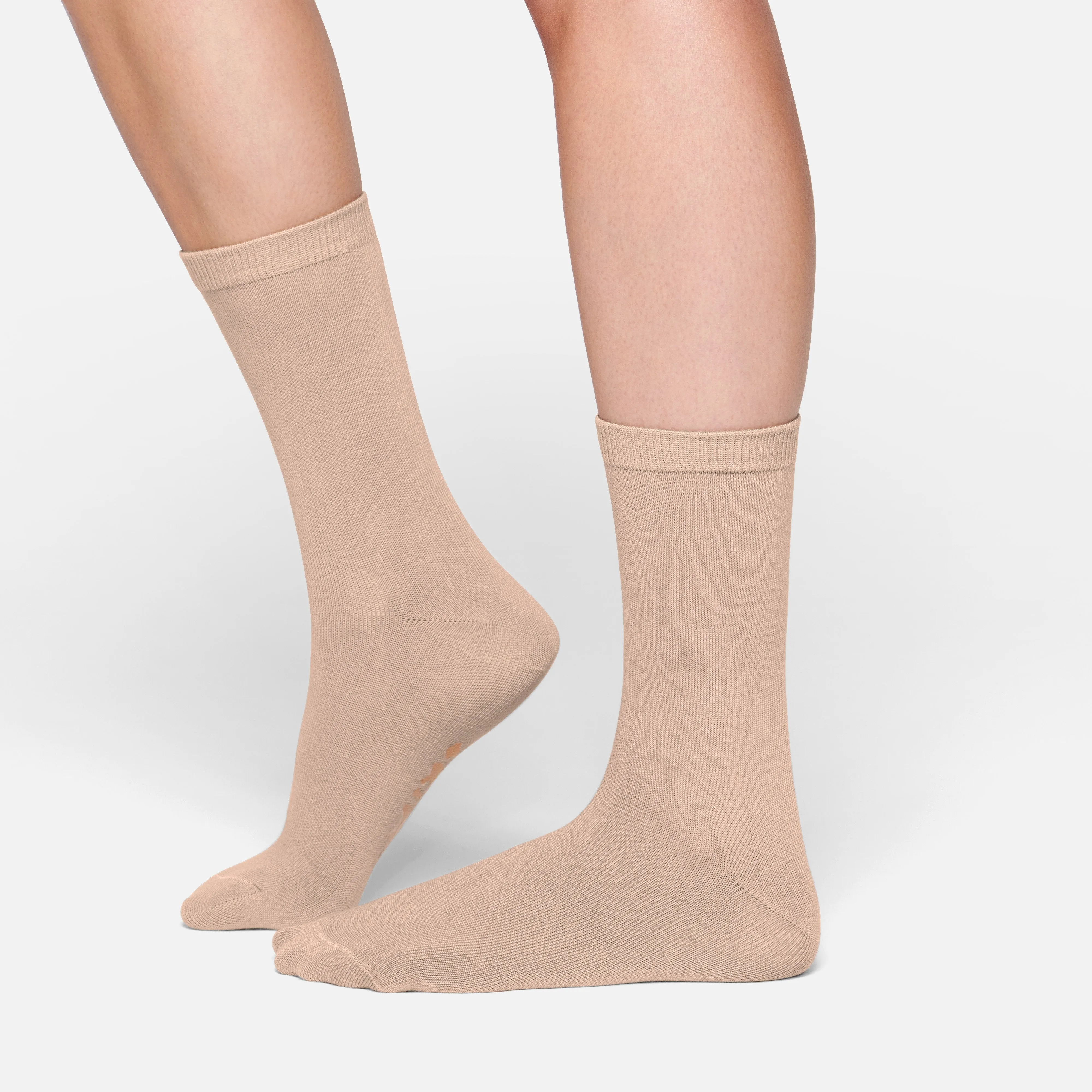 MICROPOLY CREW SOCK | CLAY