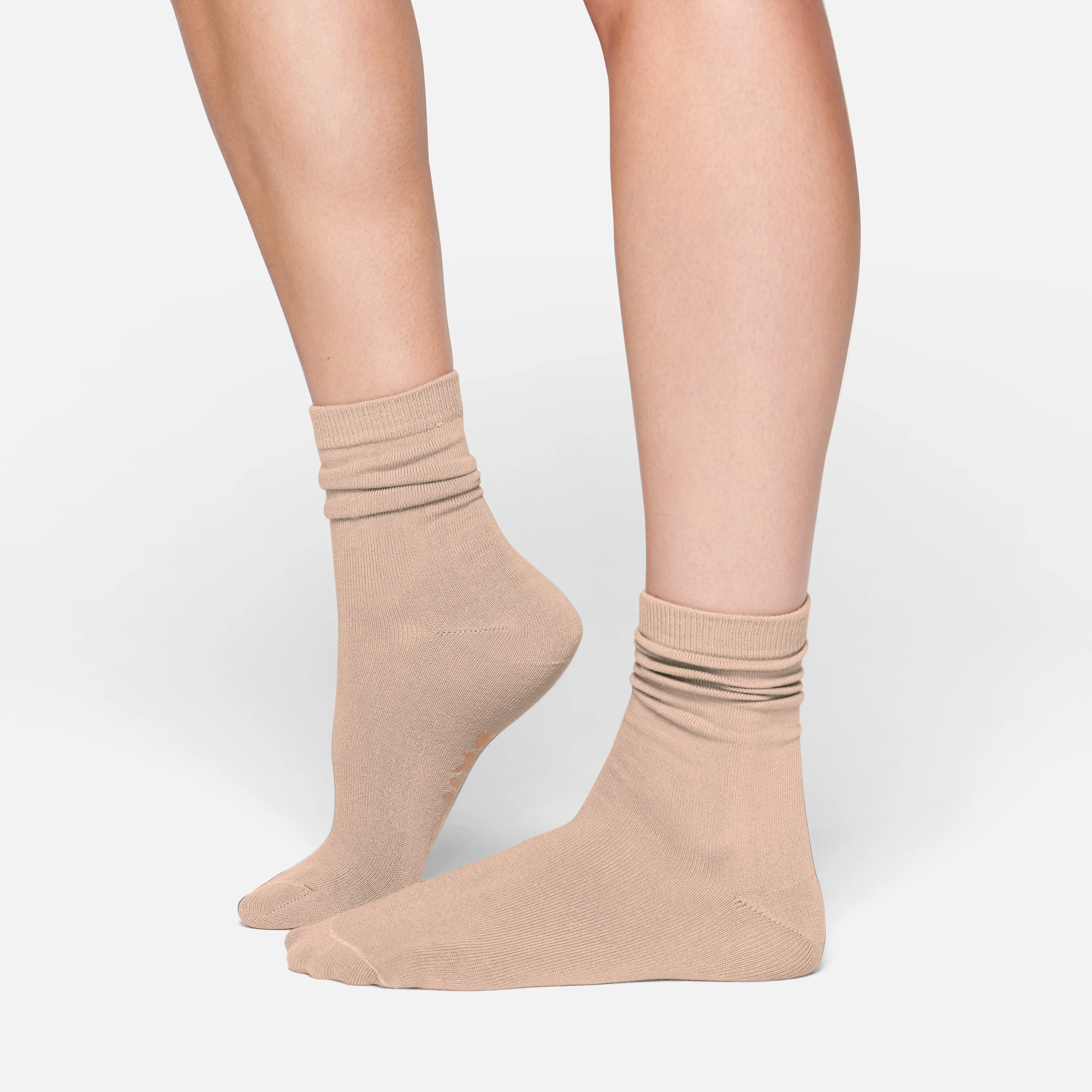 MICROPOLY CREW SOCK | CLAY