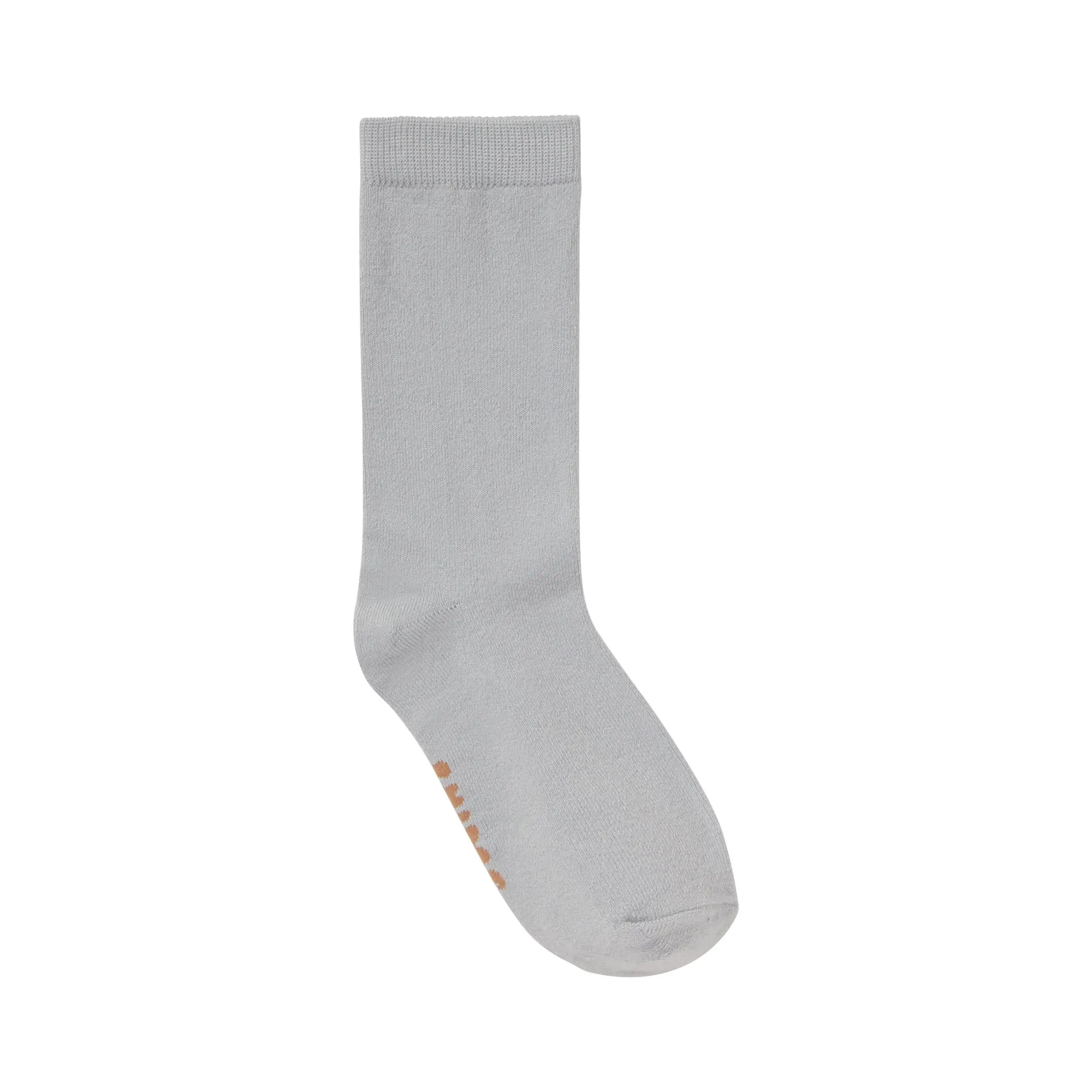 MICROPOLY CREW SOCK | LIGHT HEATHER GREY