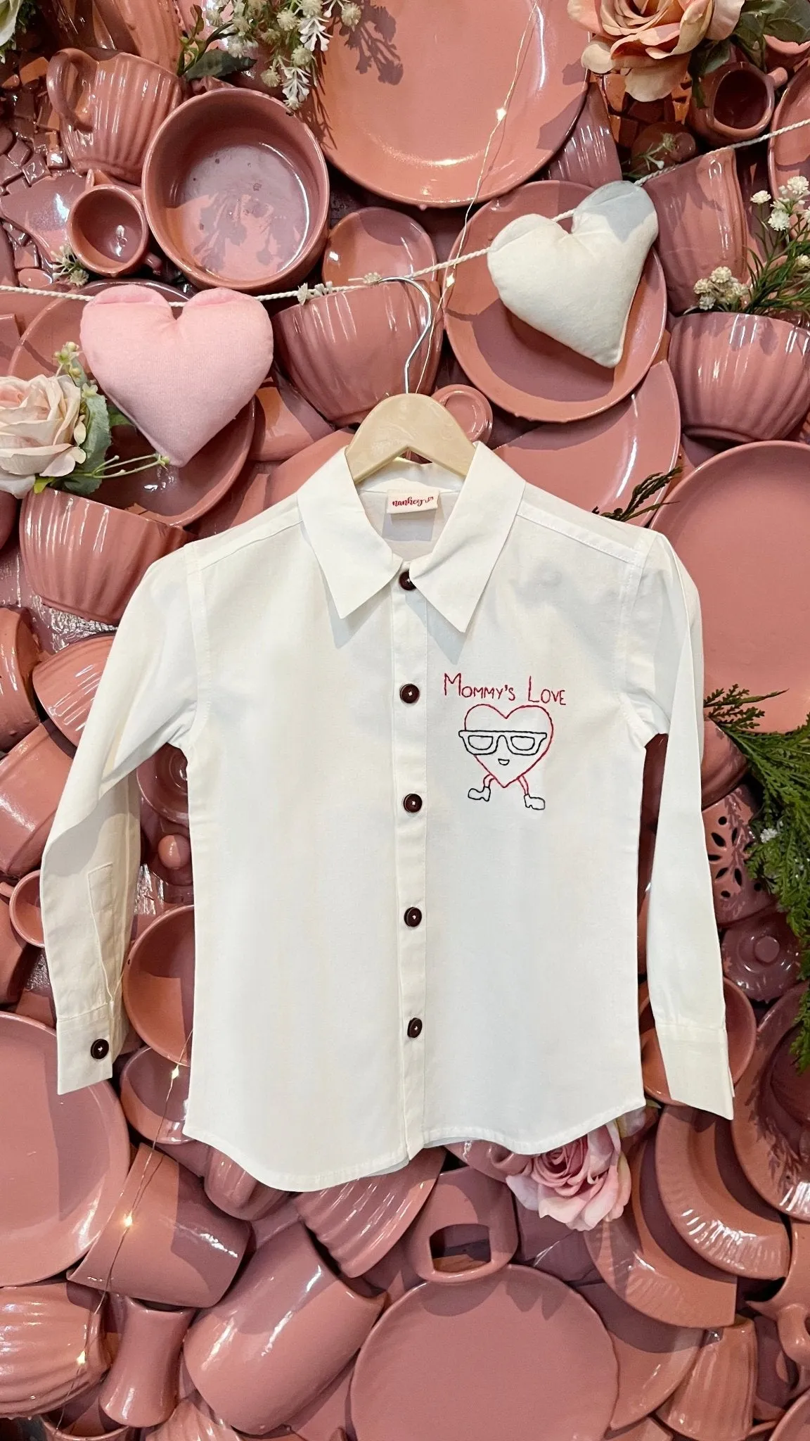 Mommy's Love – Personalized Formal Shirt