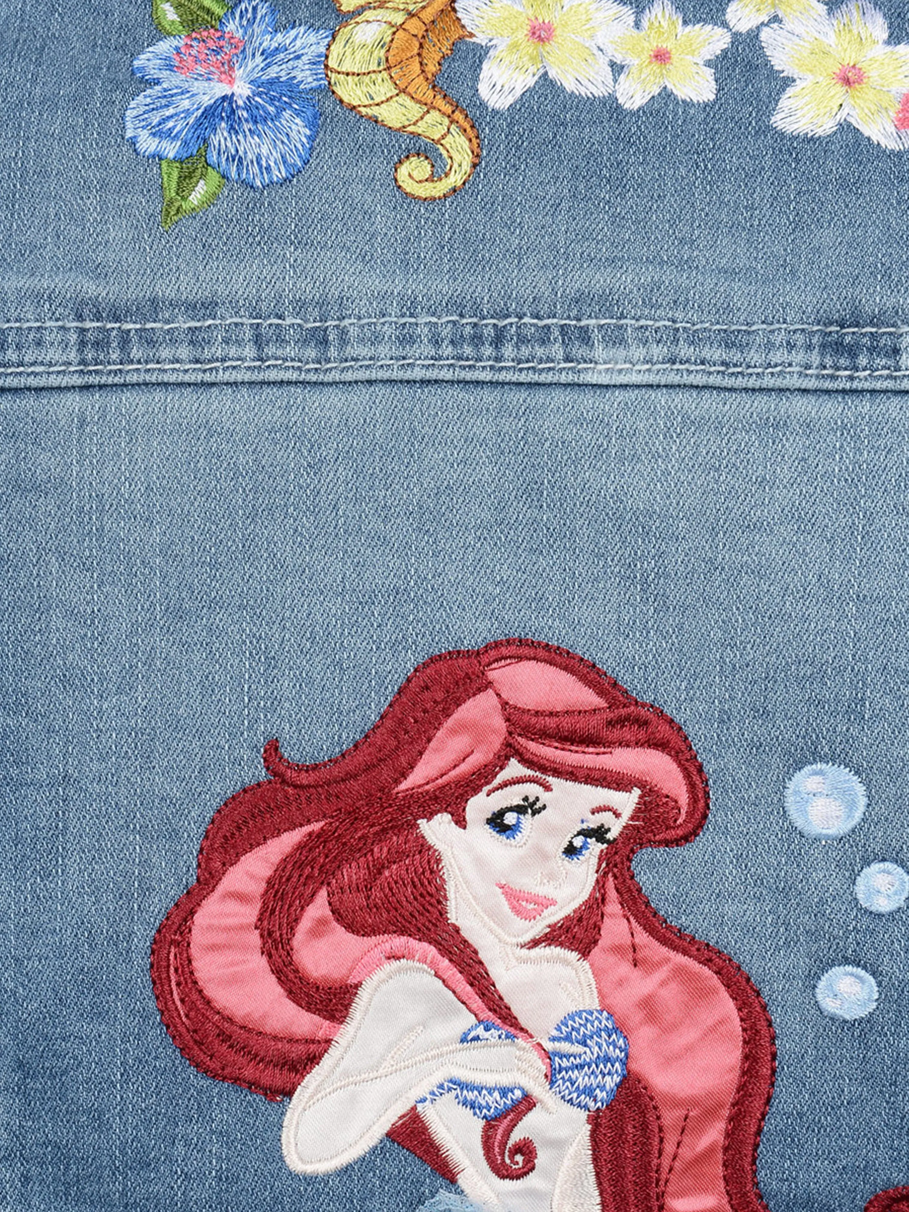 Monnalisa Denim Little Mermaid Jacket