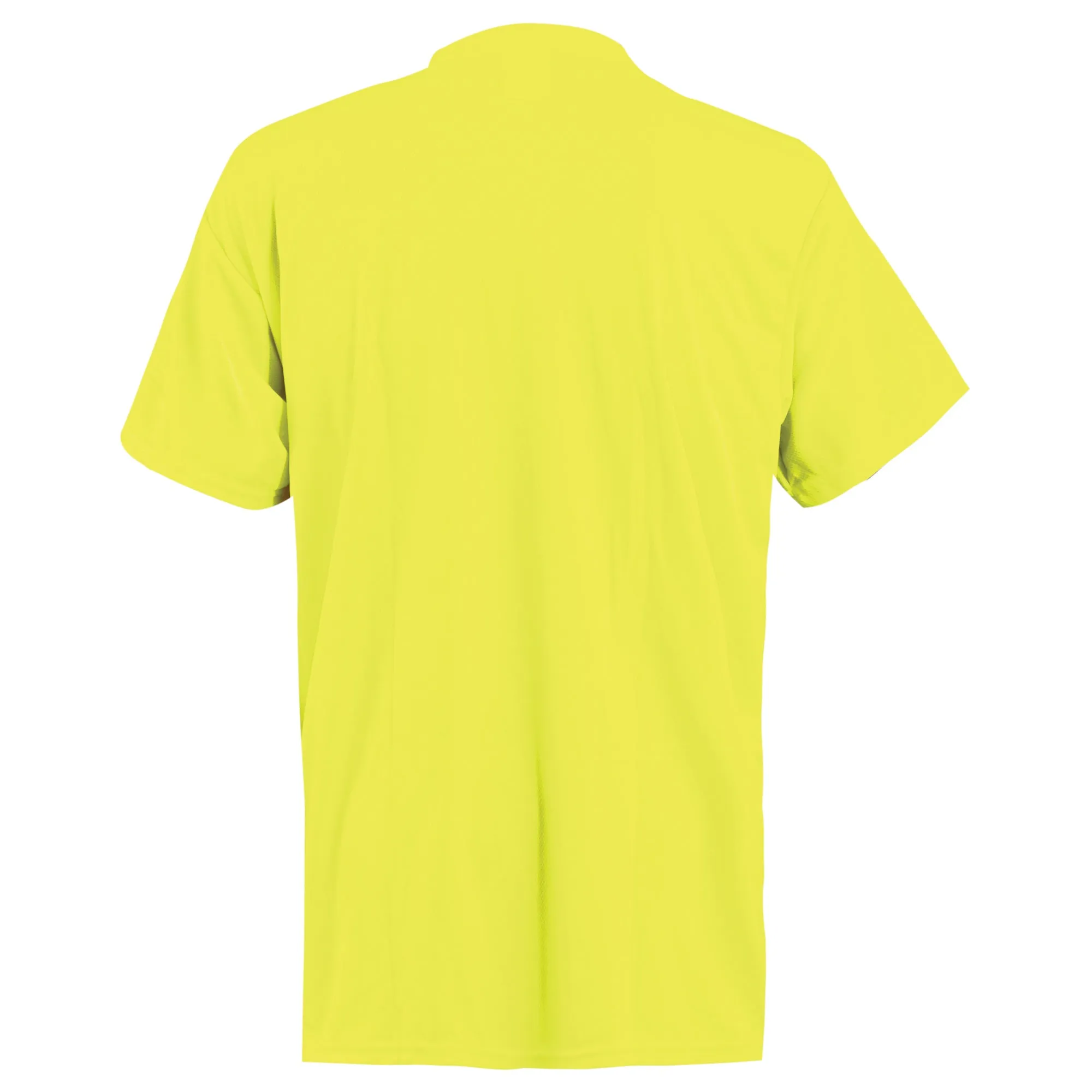 OccuNomix LUX-XSSPB Wicking Birdseye Safety T-Shirt - Yellow/Orange